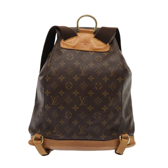 LOUIS VUITTON Monogram Montsouris GM Backpack M51135 LV Auth 86239 - Picture 2 of 16